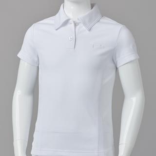 GIRL FITTED POLO WHITE 