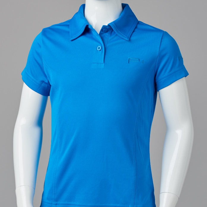 GIRL FITTED POLO BLUE 